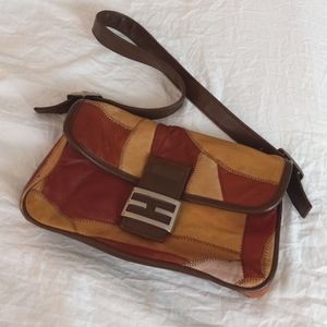 Vintage patchwork handbag